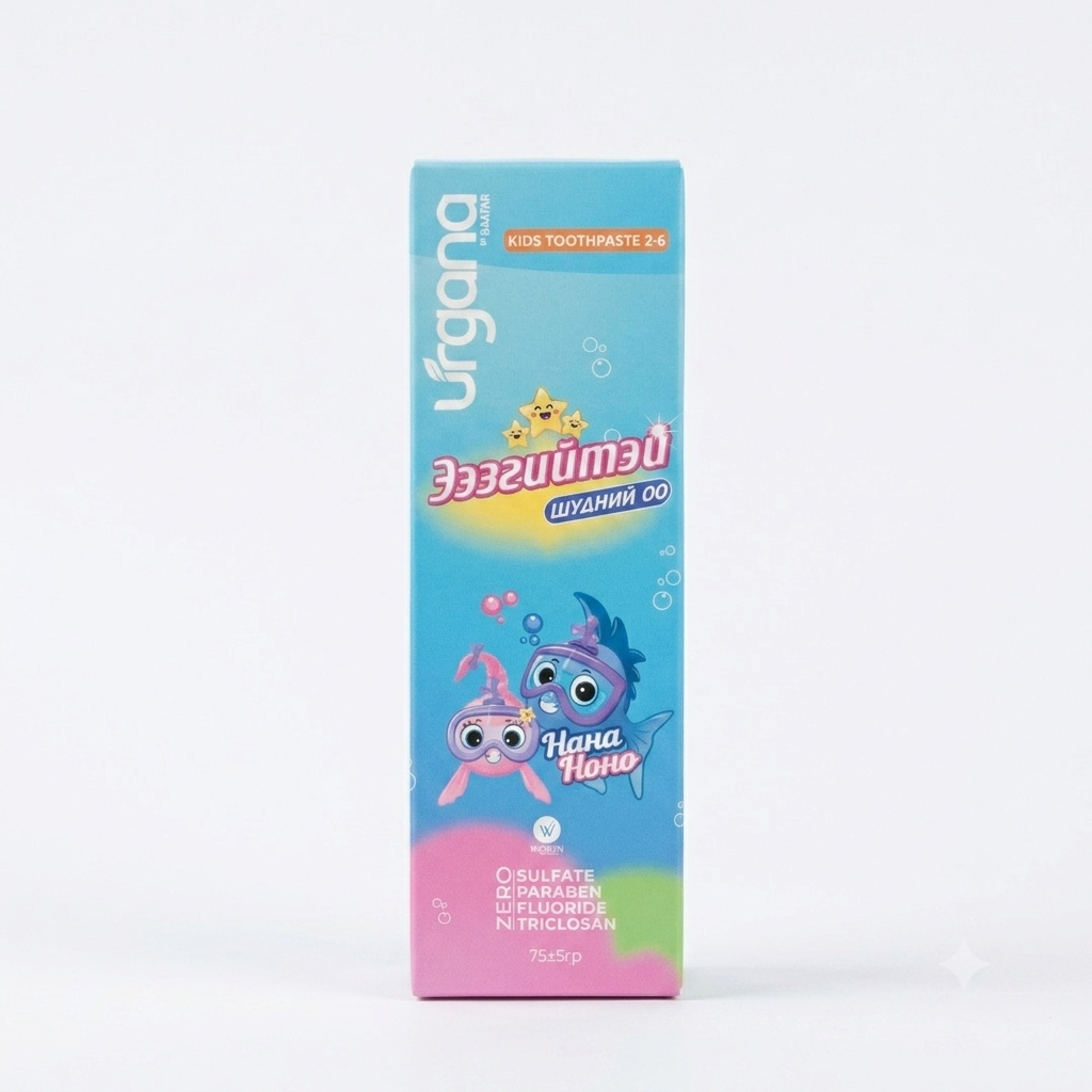 URGANA  Ээзгийтэй Хүүхдийн Шүдний Оо 2–6 нас